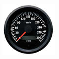 VDO Cockpit Vision Speedometer 300 Km-h 100mm 12-24V gauge